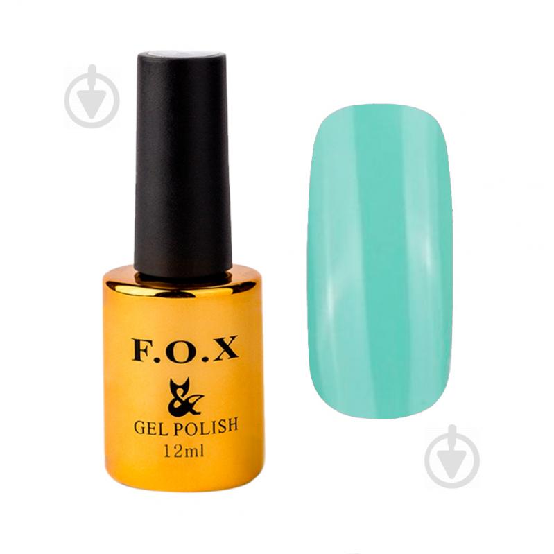 Гель-лак для ногтей F.O.X Pigment POLISH GOLD 184 зелений 12 мл - фото 1