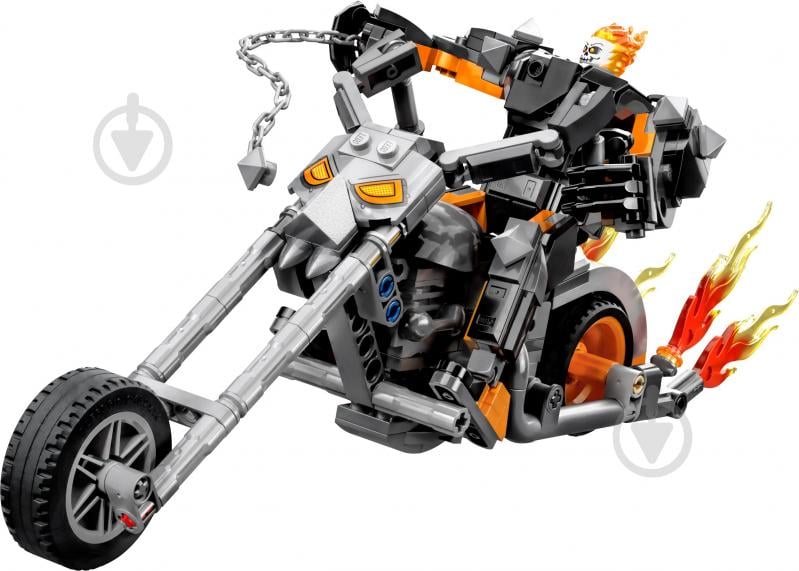 Конструктор LEGO Super Heroes Призрачный всадник: робот и мотоцикл 76245 - фото 3