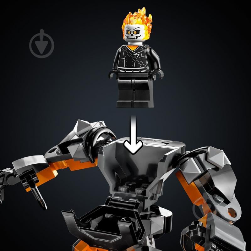 Конструктор LEGO Super Heroes Призрачный всадник: робот и мотоцикл 76245 - фото 9