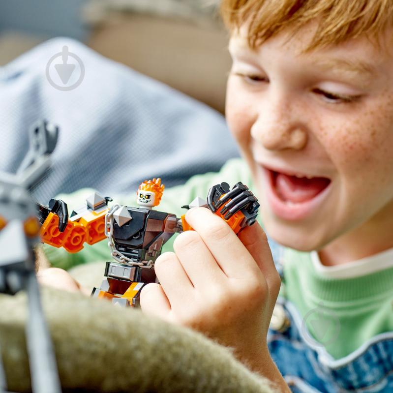 Конструктор LEGO Super Heroes Призрачный всадник: робот и мотоцикл 76245 - фото 6