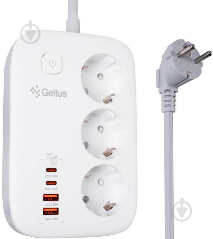 Сетевой фильтр Gelius GP-PS-003 White - фото 5 Сетевой фильтр Gelius GP-PS-003 White - фото 5
