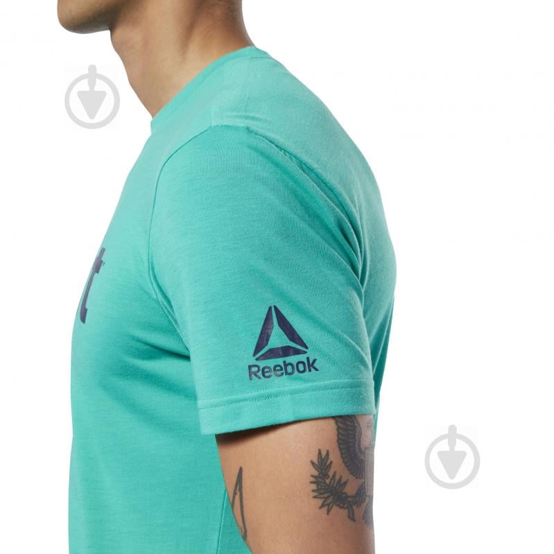 Футболка Reebok RC FEF Tee- Speedwi DY8438 р.M зелений - фото 4