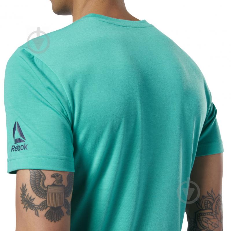 Футболка Reebok RC FEF Tee- Speedwi DY8438 р.M зелений - фото 5