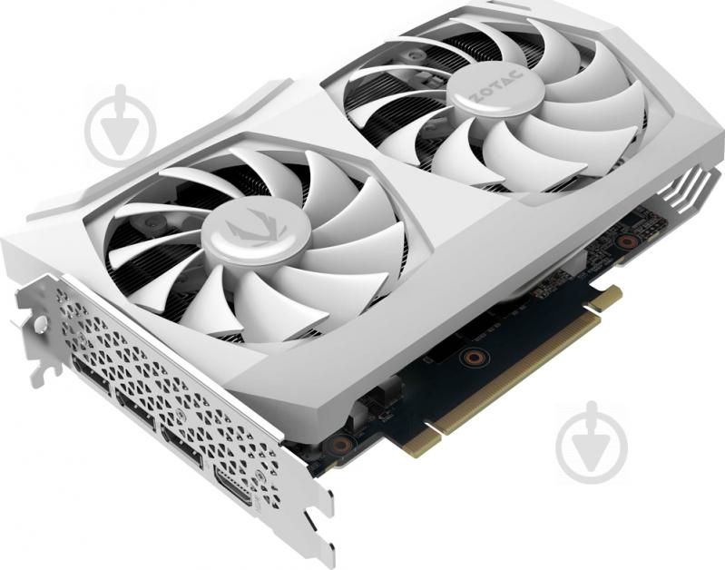 Видеокарта Zotac GeForce RTX 3060 Ti AMP White Edition LHR 8GB GDDR6 256bit (ZT-A30610F-10PLHR) - фото 3