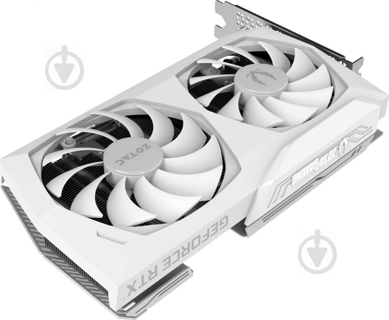 Видеокарта Zotac GeForce RTX 3060 Ti AMP White Edition LHR 8GB GDDR6 256bit (ZT-A30610F-10PLHR) - фото 2