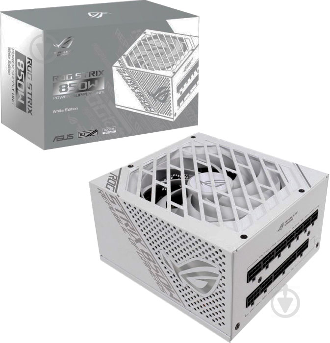 Блок живлення Asus ROG Strix White Edition ROG-STRIX-850G-WHITE 850 Вт - фото 6