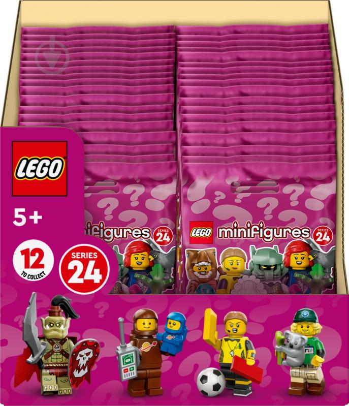 Конструктор LEGO Minifigures серия 24 1-2023_2 71037 - фото 1