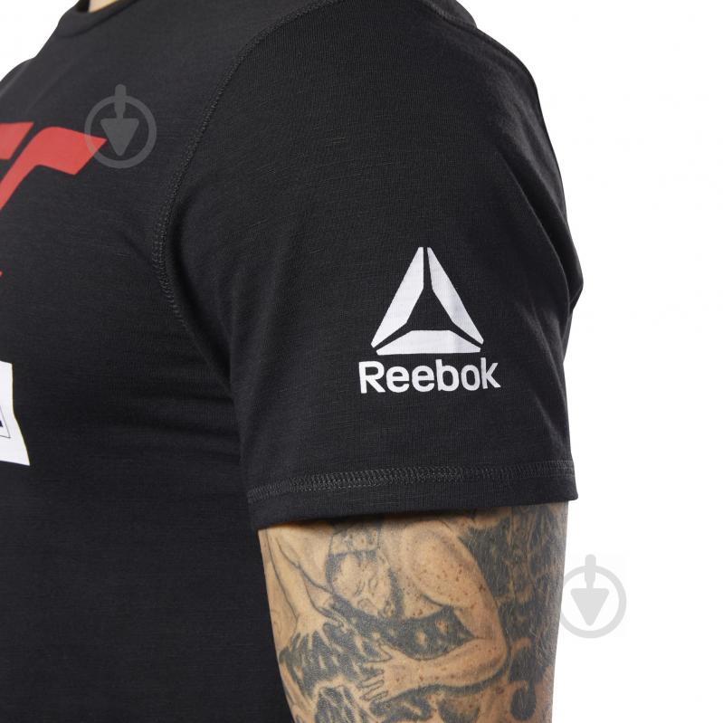 Футболка Reebok UFC FG FIGHT WEEK T DZ1606 S чорний - фото 3