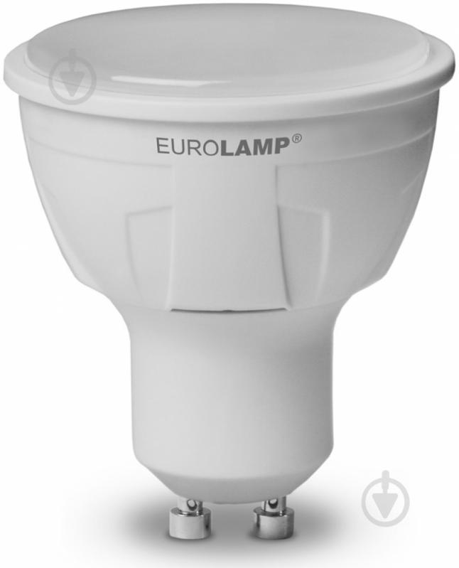 Лампа светодиодная Eurolamp 5 Вт MR16 матовая GU10 220 В 3000 К LED-SMD-05103(N) - фото 1