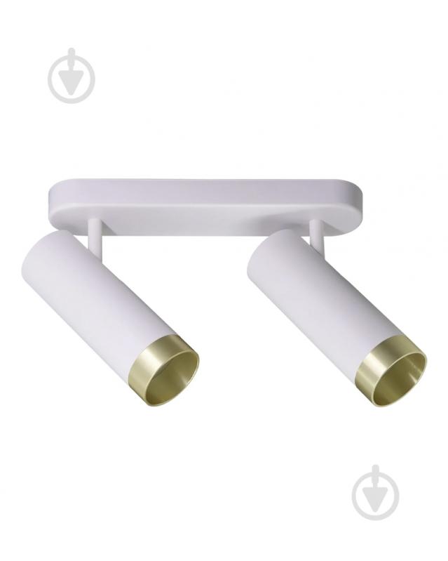 Светильник потолочный Goldlux Fado 325914 2x10 Вт GU10 белый 325914 - фото 1 Светильник потолочный Goldlux Fado 325914 2x10 Вт GU10 белый 325914 - фото 1