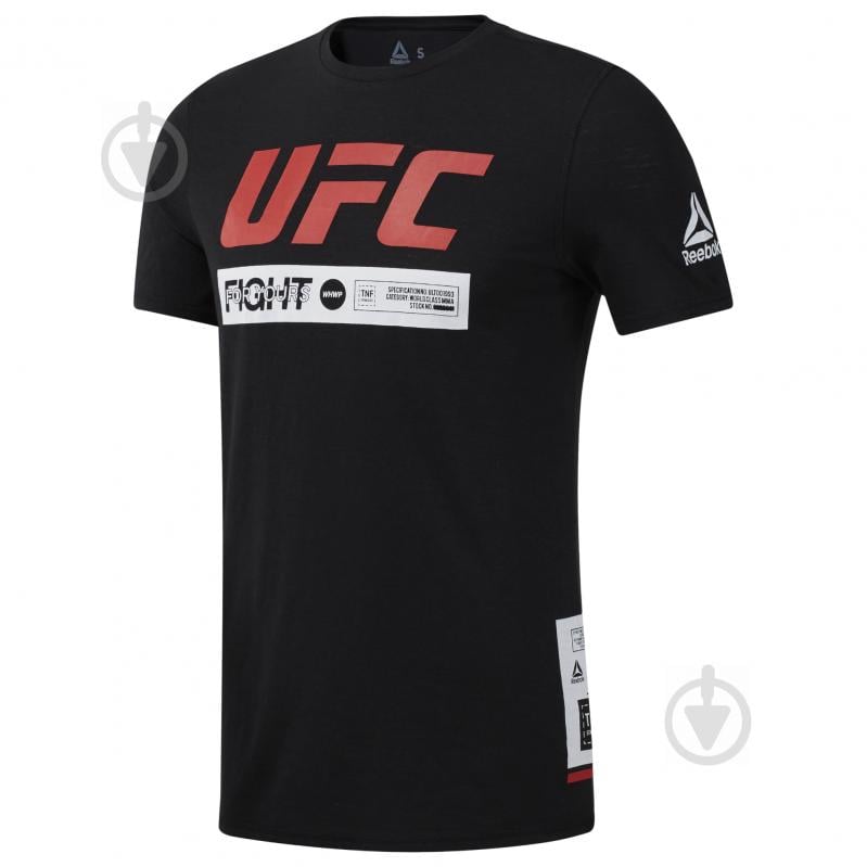 Футболка Reebok UFC FG FIGHT WEEK T DZ1606 р.L чорний - фото 6