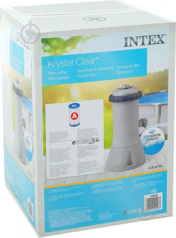 Фільтр-насос для басейну Intex (картридж А) 28638 - фото 2