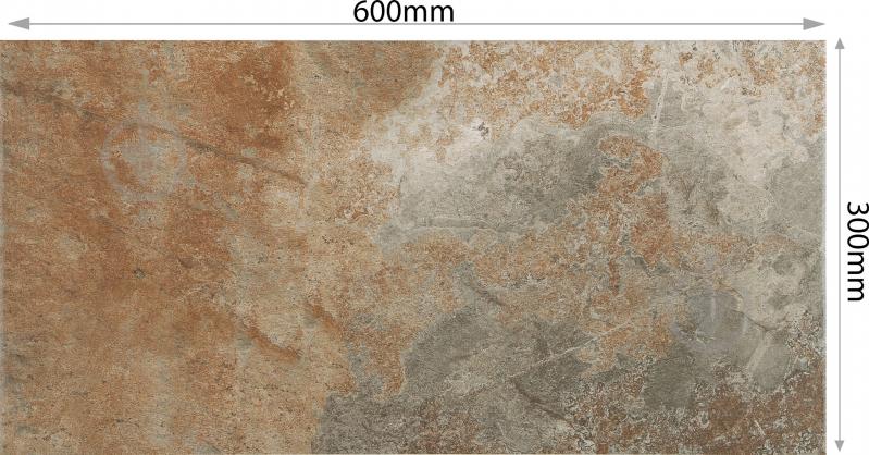 Плитка STN CERAMICA Слейт мульти 30x60 - фото 4