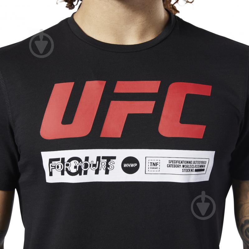 Футболка Reebok UFC FG FIGHT WEEK T DZ1606 р.XL черный - фото 4