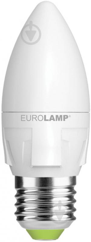 Лампа світлодіодна Eurolamp Candle 6 Вт C37 матова E27 220 В 3000 К LED-CL-06273(T)new - фото 1