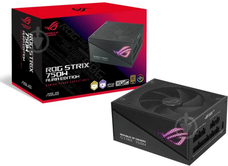 Блок питания Asus ROG Strix PCIE5 750W Gold Aura Edition 90YE00P3-B0NA00 750 Вт - фото 10