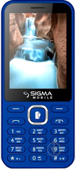 Мобильный телефон Sigma mobile X-Style 31 Power blue - фото 1