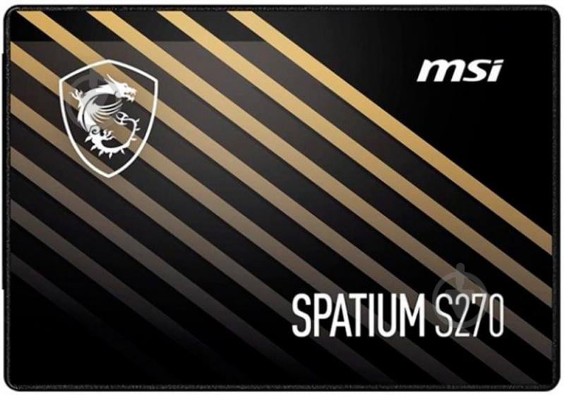 SSD-накопитель MSI Spatium S270 480GB 2,5" SATA III 3D TLC (S78-440E350-P83) - фото 1