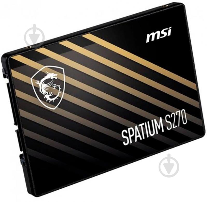 SSD-накопитель MSI Spatium S270 480GB 2,5" SATA III 3D TLC (S78-440E350-P83) - фото 3