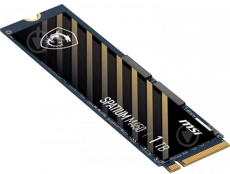 SSD-накопитель MSI Spatium M450 1000GB M.2 PCI Express 4.0 x4 3D TLC NAND (S78-440L920-P83) - фото 2