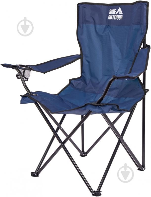 Стул раскладной SKIF Outdoor Comfort Plus blue - фото 1