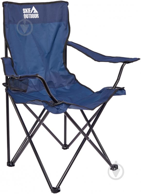 Стул раскладной SKIF Outdoor Comfort Plus blue - фото 2