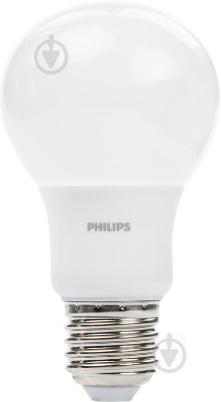 Лампа светодиодная Philips Bulb 7 Вт A60 матовая E27 220 В 6500 К 929001163607 - фото 1