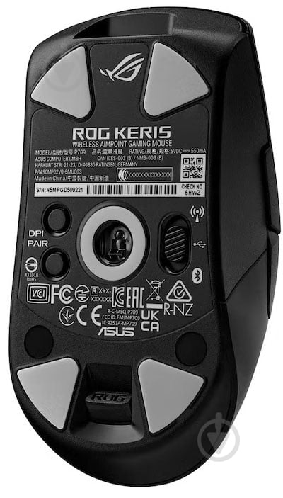 Мышь Asus ROG Keris Wireless AimPoint RGB black (90MP02V0-BMUA00) - фото 7