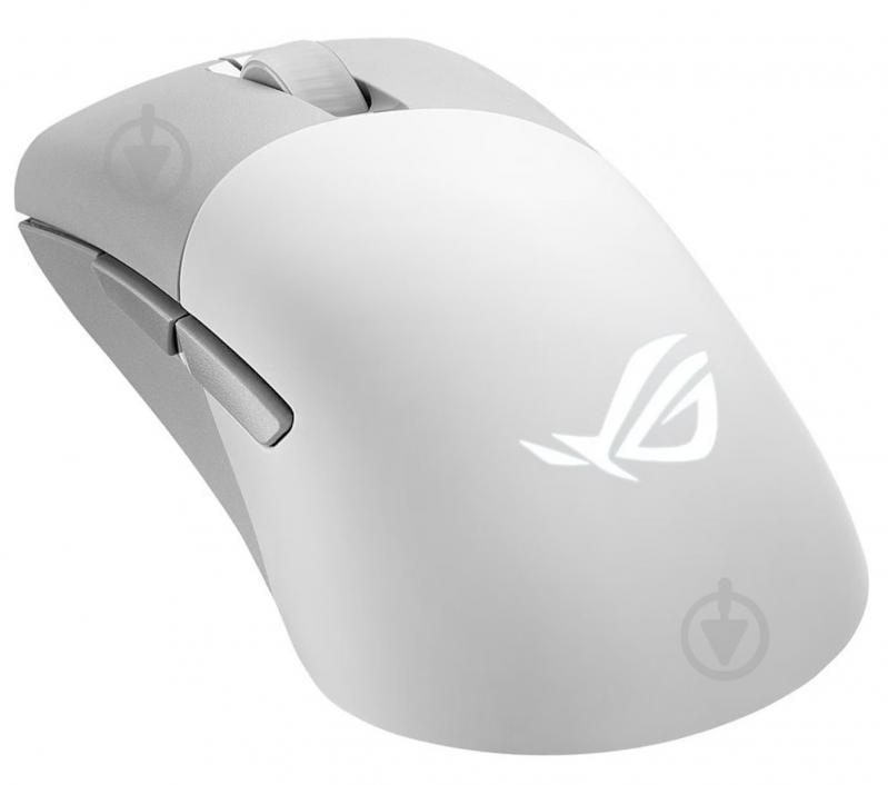 Миша Asus ROG Keris Wireless AimPoint RGB white (90MP02V0-BMUA10) - фото 3