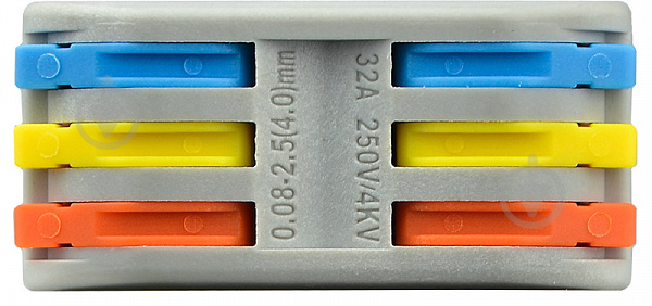 Клеммник соединительный Аско-Укрем PCT-2-3-С (уп.-3 шт) оранжевый A0130010144 - фото 4