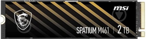 SSD-накопичувач MSI Spatium M461 2000GB M.2 PCI Express 4.0 x4 3D TLC NAND (S78-440Q550-P83) - фото 1