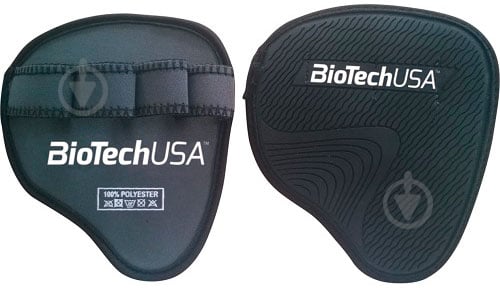 Накладки на долоні для фітнесу BioTech Grip Pad р. універсальний сірий - фото 1