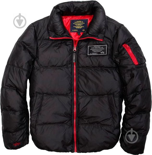 Куртка мужская демисезонная Alpha Industries ICE VAPOR AL-IND-IV-BL р.M черная - фото 1 Куртка мужская демисезонная Alpha Industries ICE VAPOR AL-IND-IV-BL р.M черная - фото 1