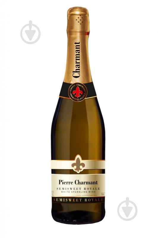 Вино игристое Pierre Charmant Semisweet Royal белое полусладкое 0,75 л - фото 1 Вино игристое Pierre Charmant Semisweet Royal белое полусладкое 0,75 л - фото 1