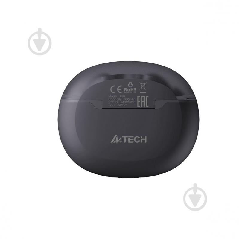 Bluetooth-гарнитура A4Tech B20 (Ash Grey) grey (B20 (Ash Grey)) - фото 4