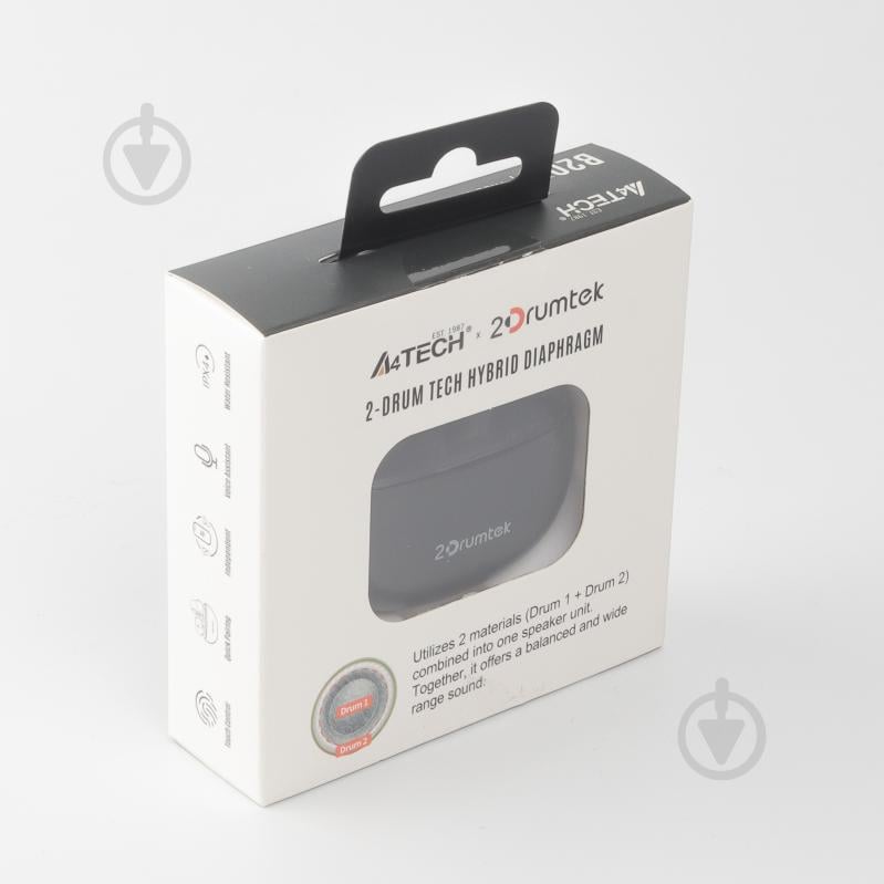 Bluetooth-гарнитура A4Tech B20 (Ash Grey) grey (B20 (Ash Grey)) - фото 6