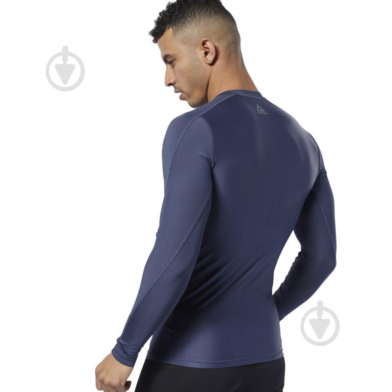 Футболка Reebok OST LS Comp Tee - P EC0958 р.M темно-синий - фото 2