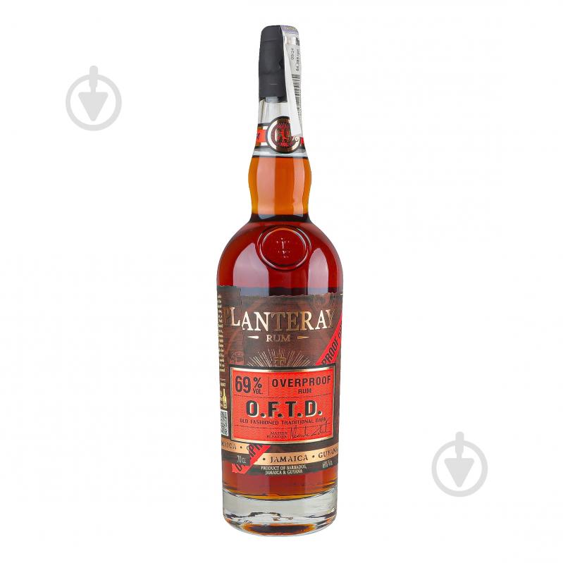 Ром Planteray Overproof 69% 0,7 л - фото 1