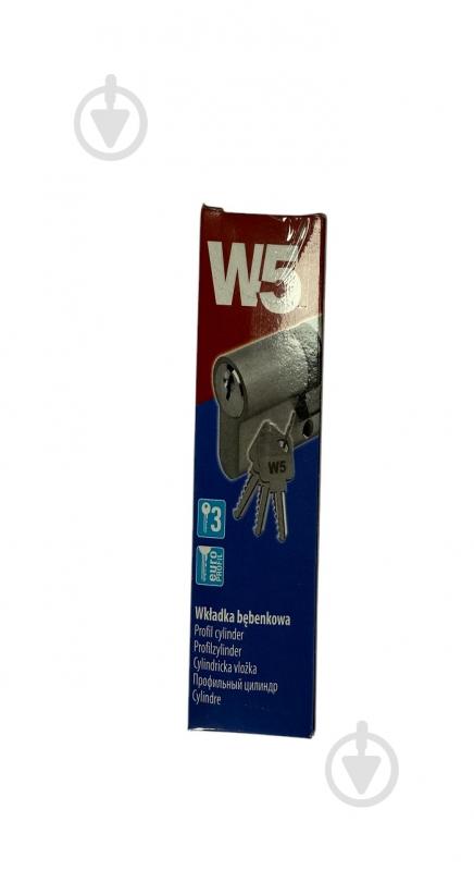 Цилиндр Wilka 40x45 ключ-ключ 85 мм матовый никель W5 - фото 3