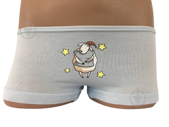 Трусы для девочки Bibo р.128 голубой 12154 - фото 1 Трусы для девочки Bibo р.128 голубой 12154 - фото 1