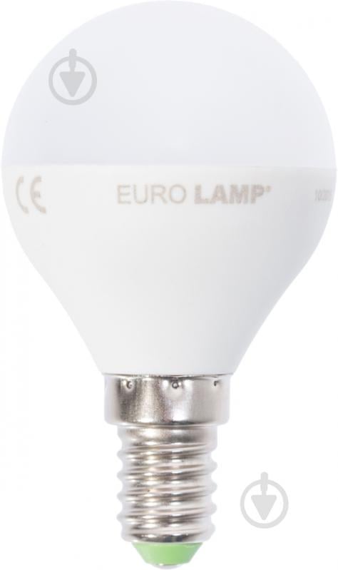 Лампа світлодіодна Eurolamp 2 шт./уп. 5 Вт G45 матова E14 220 В 4000 К MLP-LED-G45-05144(E) - фото 2