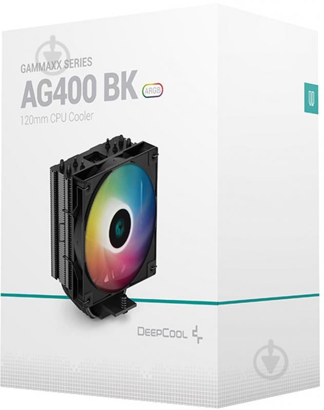 Процесорний кулер Deepcool AG400 BK ARGB (R-AG400-BKANMC-G-2) - фото 12