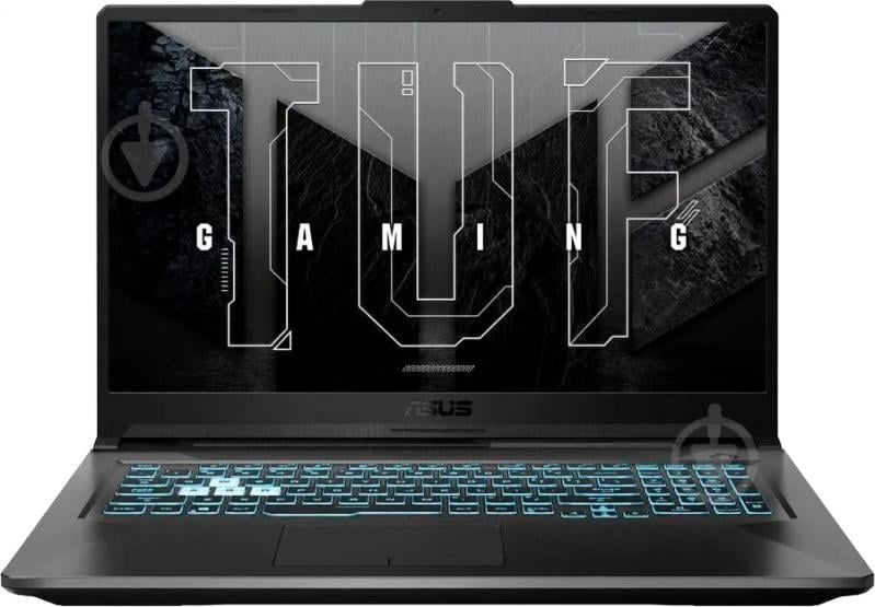 Ноутбук Asus TUF Gaming F17 FX706HF-HX014 17,3" (90NR0HC4-M002C0) graphite black - фото 2