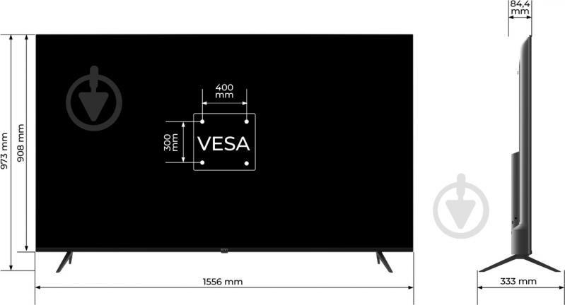 Телевізор Kivi 70U760QB - фото 9