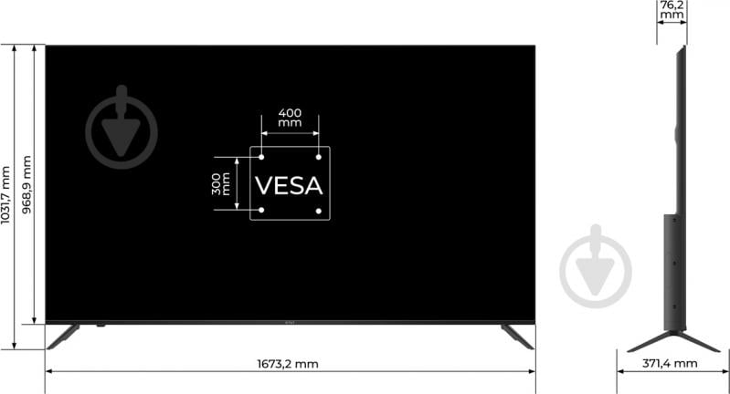 Телевизор Kivi 75U760QB - фото 11