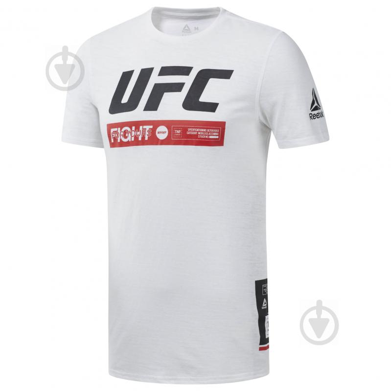 Футболка Reebok UFC FG FIGHT WEEK T EC1256 р.M белый - фото 6