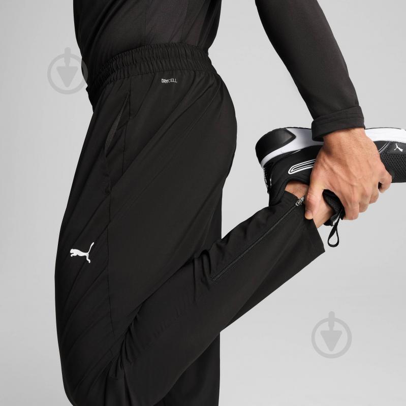 Штани Puma TAD ESSENTIALS Woven Tapered Pant 52591601 р. S чорний - фото 3