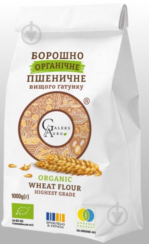 Мука пшеничная GALEKS-AGRO органическая 1 кг - фото 1