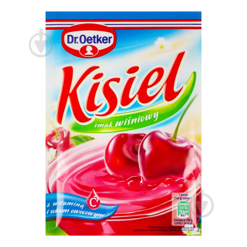 Кисель Dr. Oetker Кисель со вкусом вишни - фото 1