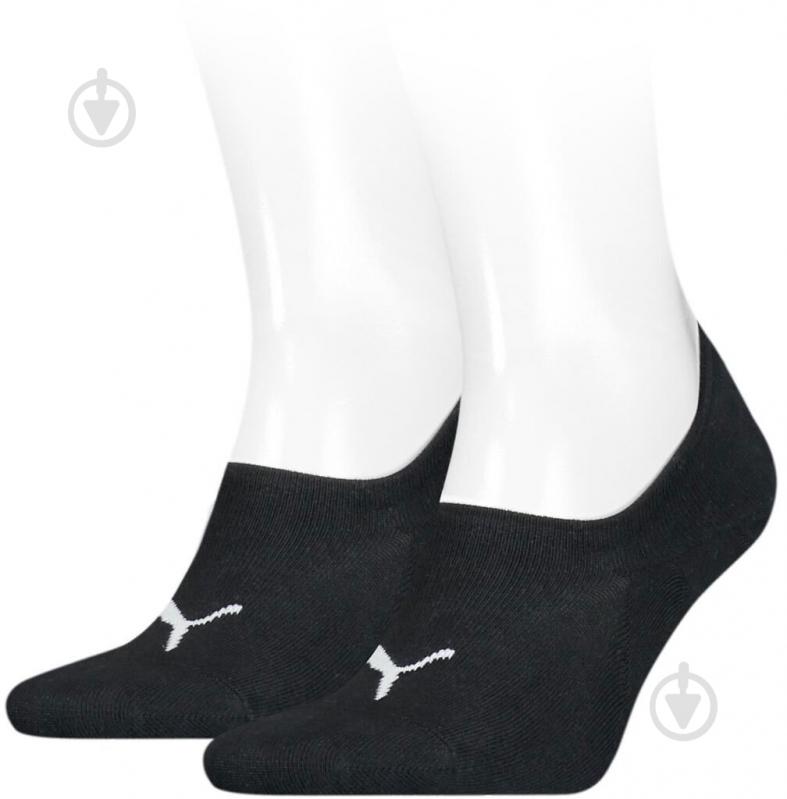 Носки Puma Footie High 907981 р.43-46 черный 2 шт. - фото 1